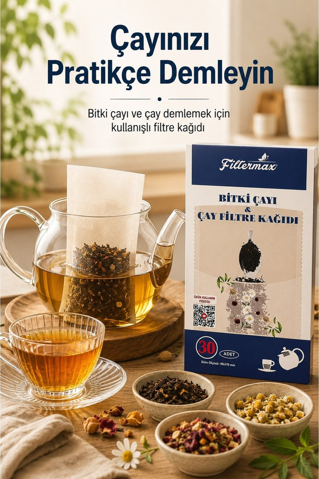 Bitki Çayı ve Çay Filtre Kağıdı