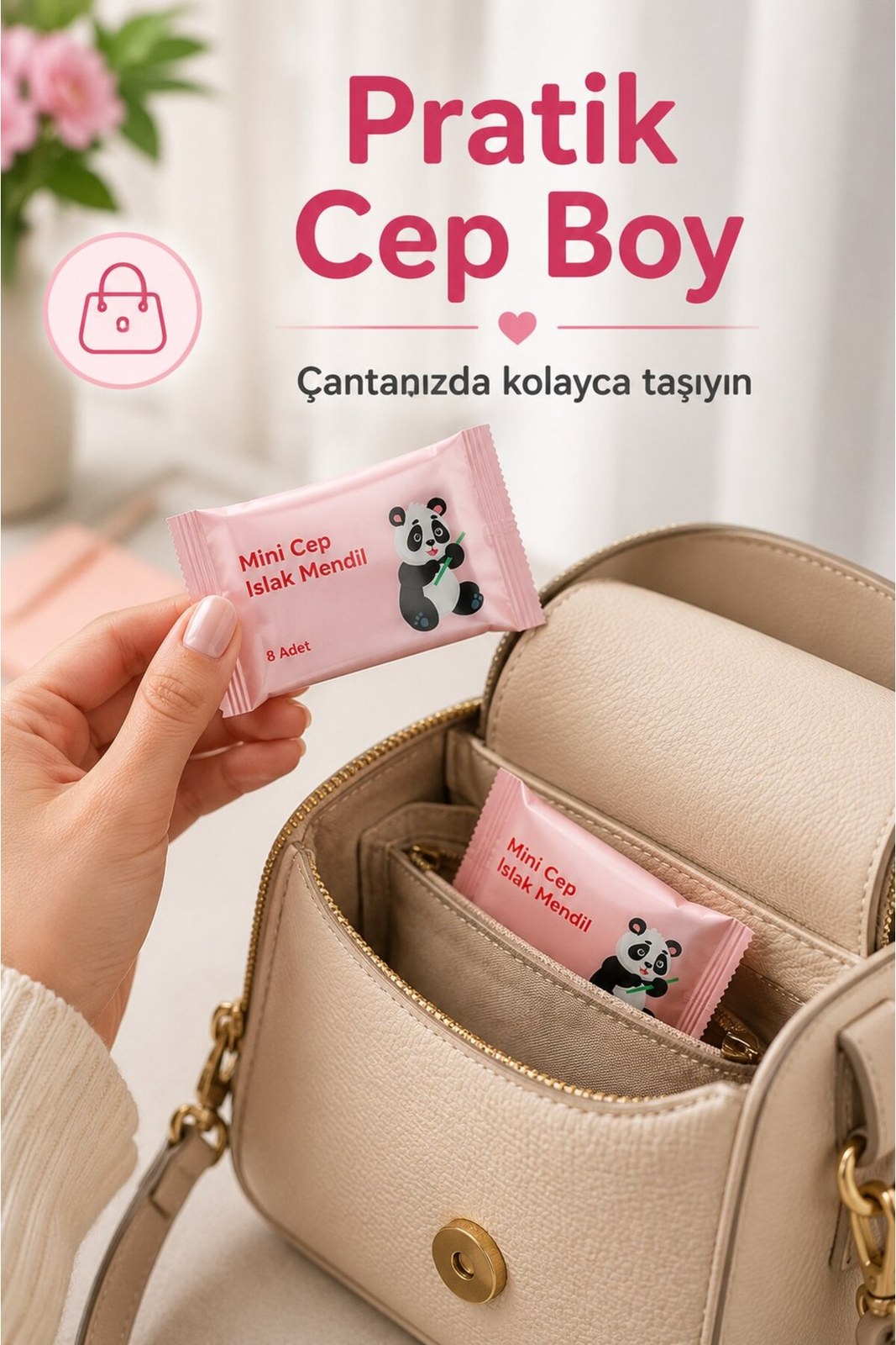 Mini Cep Islak Mendil