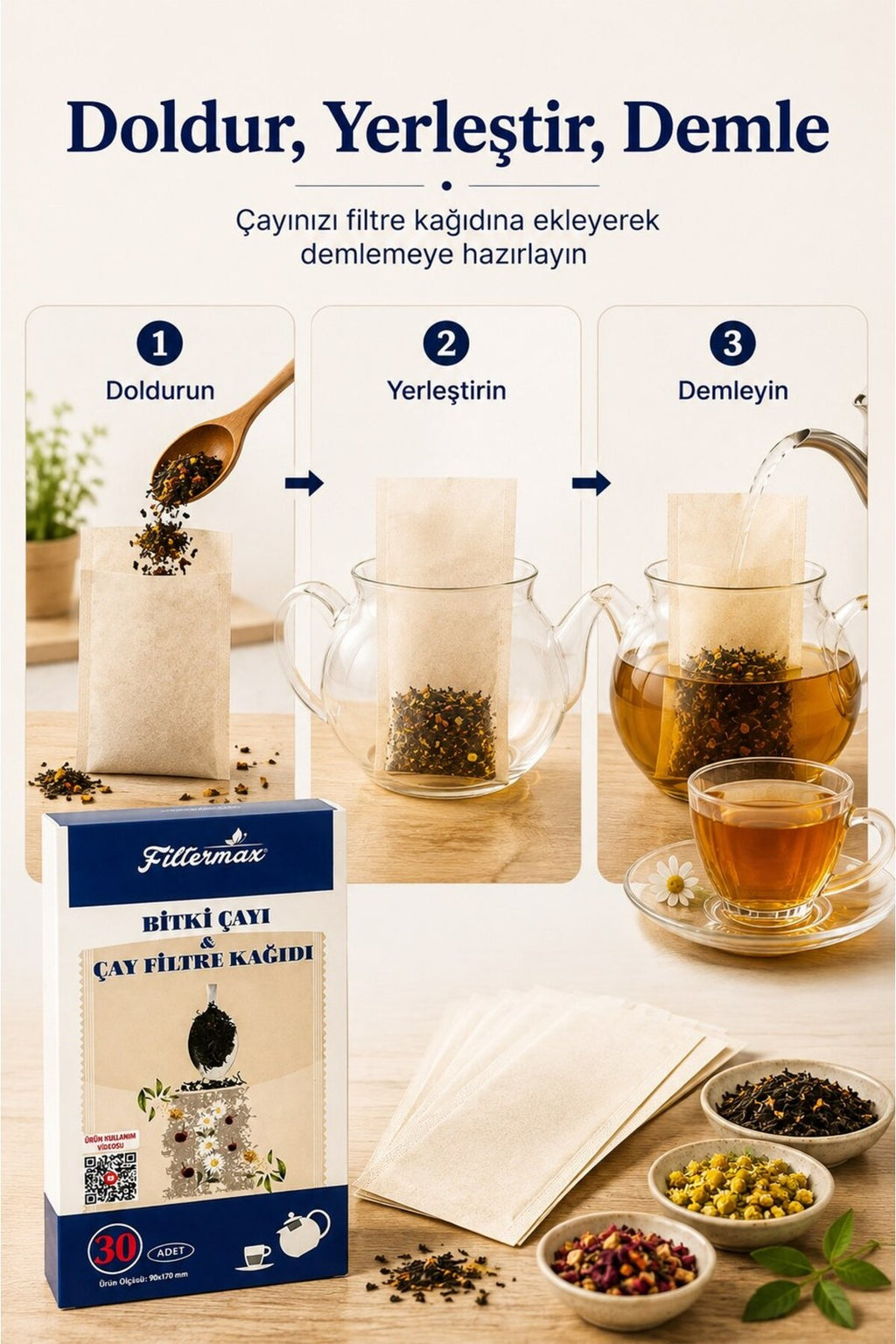 Bitki Çayı ve Çay Filtre Kağıdı