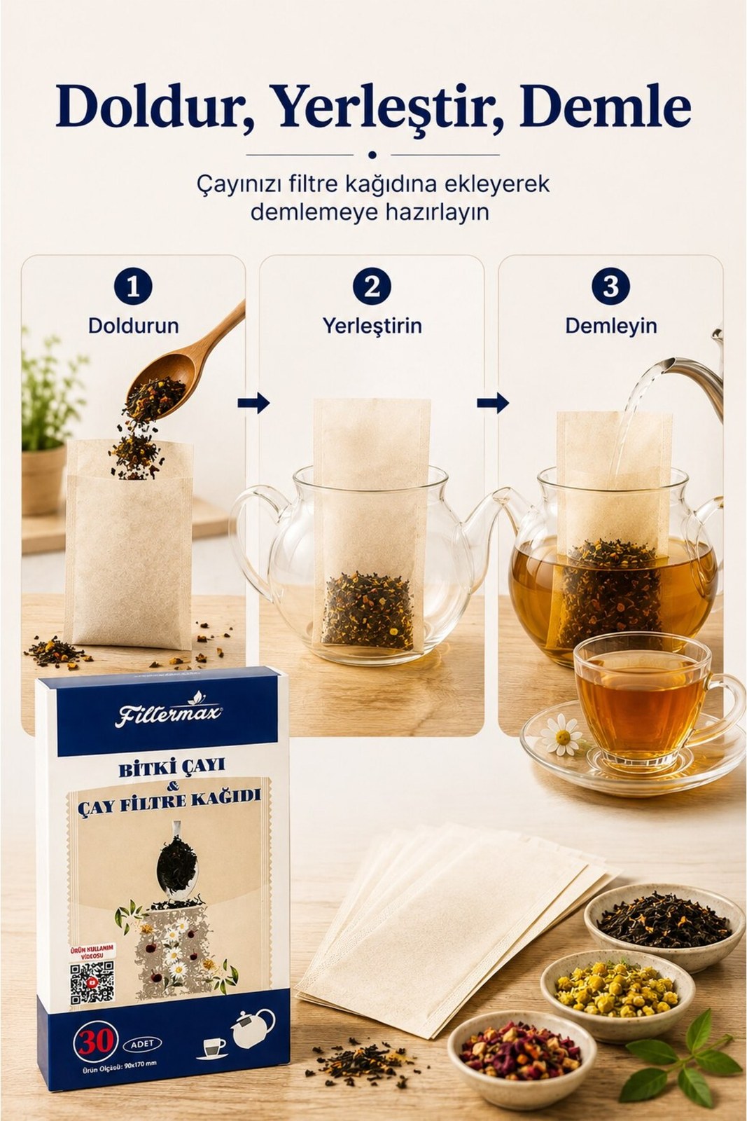Bitki Çayı ve Çay Filtre Kağıdı