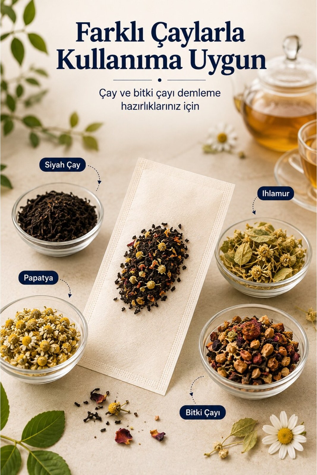 Bitki Çayı ve Çay Filtre Kağıdı
