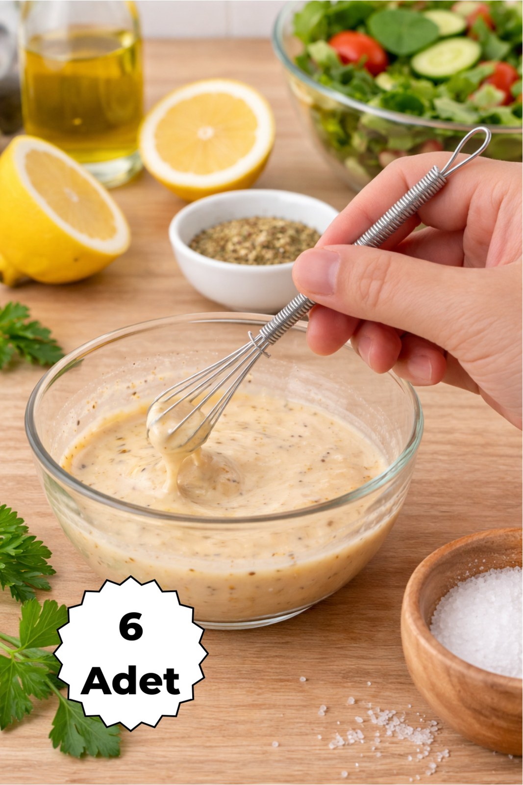 Mini Paslanmaz Çelik El Çırpıcı, Yumurta Sos ve Kahve Karıştırıcı (6 Adet)
