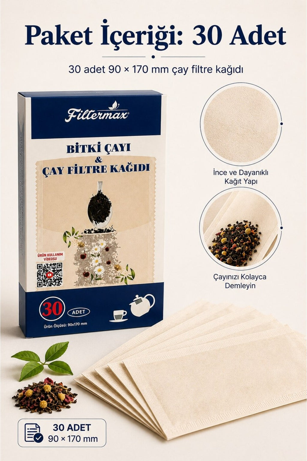 Bitki Çayı ve Çay Filtre Kağıdı